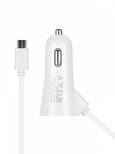 MUJU MJ-C07 ЗУ авто USB + кабель Micro USB (5B,3100mA)
